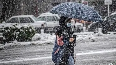 آخر هفته برفی و بارانی در انتظار تهرانی ها