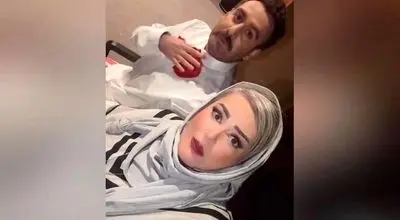 جشن تولد نیما شعبان‌نژاد برای نعیمه نظام‌دوست/عکس