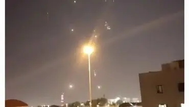 حمله ایران به پایگاه های آمریکا در منطقه آغاز شد + فیلم و عکس