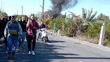  حمله پهپادهای اسرائیلی به یک خودرو در جنوب لبنان+ فیلم