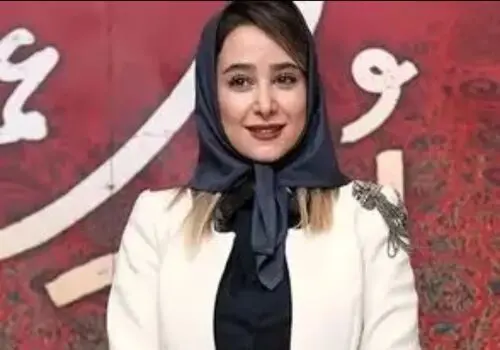 «الناز حبیبی» در 19 سالگی و در اولین سریال اش؛ سال 86