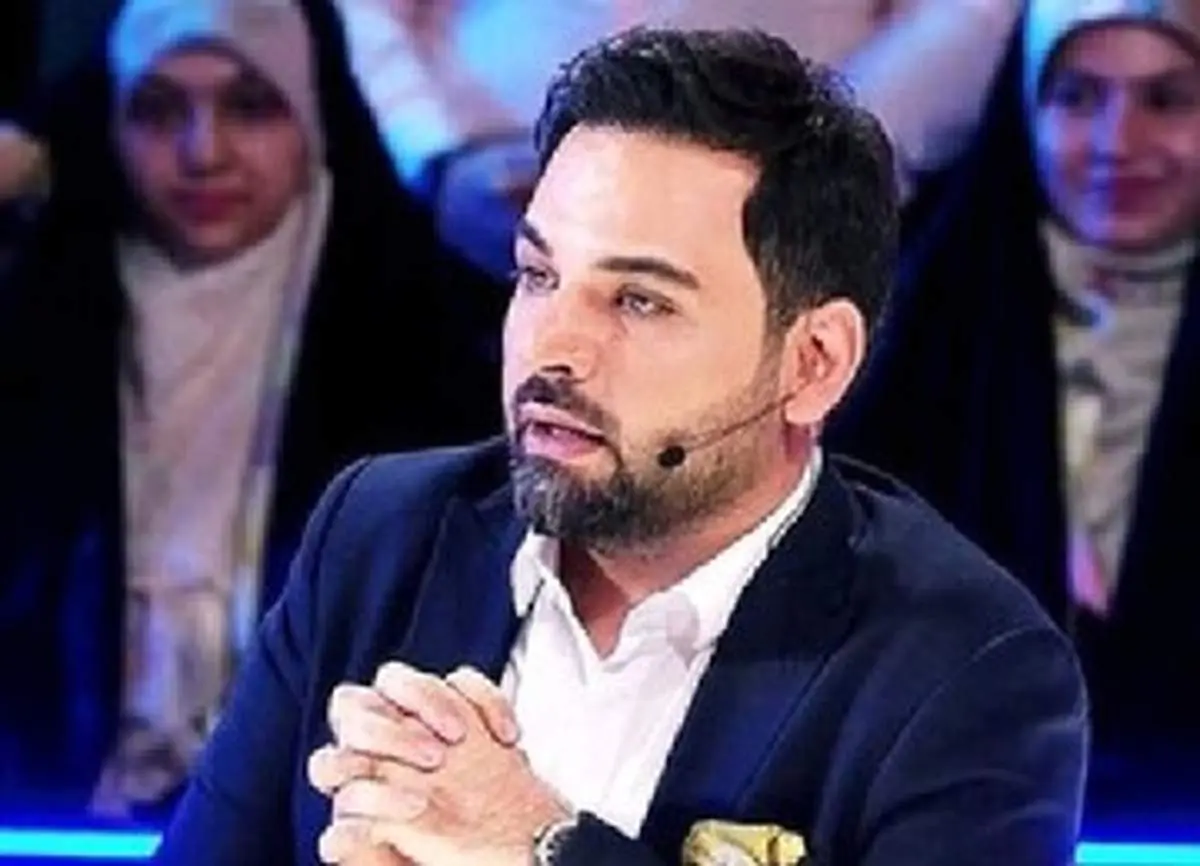سکوت احسان علیخانی شکست؛ واکنش آقای مجری به تغییر چهره عجیبش!+ عکس