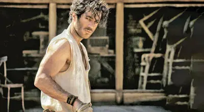 قاب متفاوت نوید پورفرج و حمید صفت در پشت صحنه سریال بامداد خمار+عکس