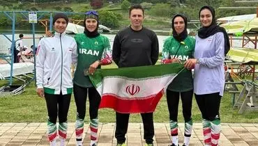 دختران قایقرانی ایران تاریخ‌سازی کردند
