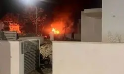 تصویری از ساختمان نظامی اسرائیل بعد از حمله ایران