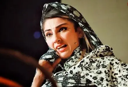 چهرۀ «محیا دهقانی» بازیگر سریال «دو نیمۀ ماه» در 4 سالگی