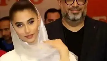 قاب احساسی رضا رشیدپور و دخترش پس از ۹ ماه دوری + فیلم