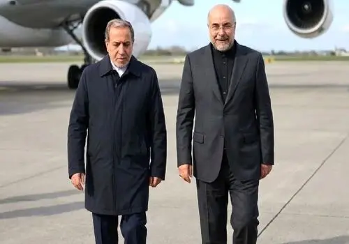  قالیباف و عراقچی عازم مسقط شدند

