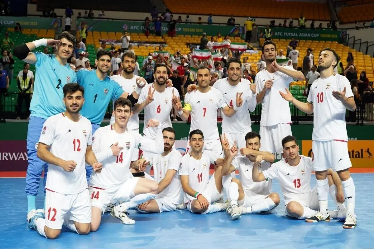 ایران قهرمان فوتسال آسیا شد