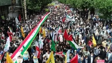 آغاز راهپیمایی روز قدس در تهران + حواشی و تصاویر