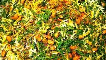 طرز تهیه شوید لوبیا پلو خوشمزه و مجلسی