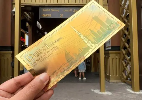 اسکناس‌های جدید امارات با طرح طلا خبرساز شد +فیلم