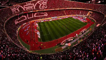 استقبال زیاد تماشاگران از بازی پرسپولیس-مس رفسنجان+ فیلم