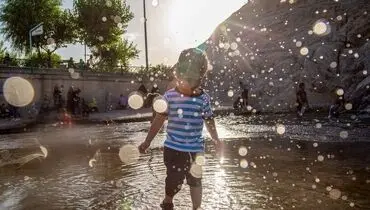 تهرانی ها اینجا آب بازی کنید