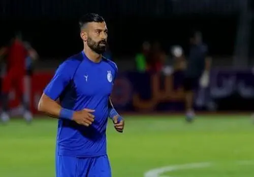 چهره بشاش رامین رضاییان بعد از تمدید با استقلال + عکس