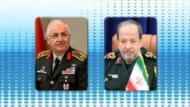 سرپرست وزارت دفاع ایران با وزیر دفاع ترکیه گفتگو کرد