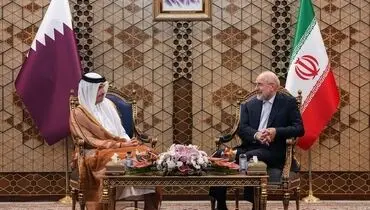 دیدار قالیباف با نخست‌وزیر قطر: دولت ترامپ تصمیمات غلط می‌گیرد