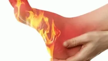داغی کف پا در شب نشانه ابتلا به این بیماری است
