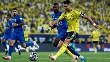 آغوش گرم رونالدو و بنزما در دربی ریاض
