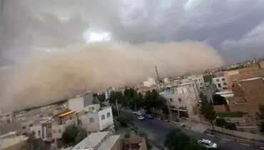 توفان شدید در سیستان و بلوچستان+فیلم