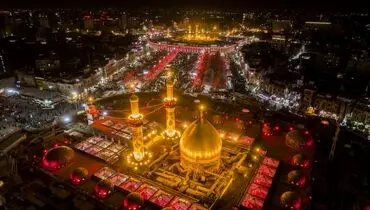 سیاه‌پوش شدن کربلای معلی در سالروز تخریب بقیع 