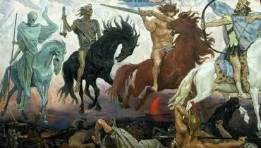 چهار سوار آخرالزمانی طبق پیشگویی های یوحنا + تصاویر