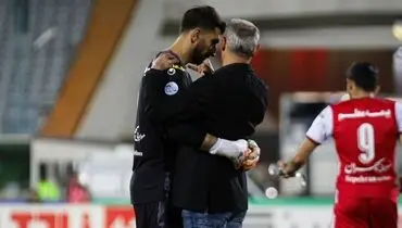 تبعات باخت تراکتور به پرسپولیس؛ حمله هواداران به بیرانوند + عکس