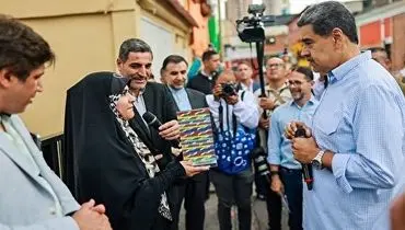 ویدیوی مکالمه فارسی نیکولاس مادورو با سحر امامی