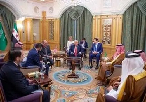 عکس توجه‌برانگیز از پیام تشکر سوریه به عربستان
