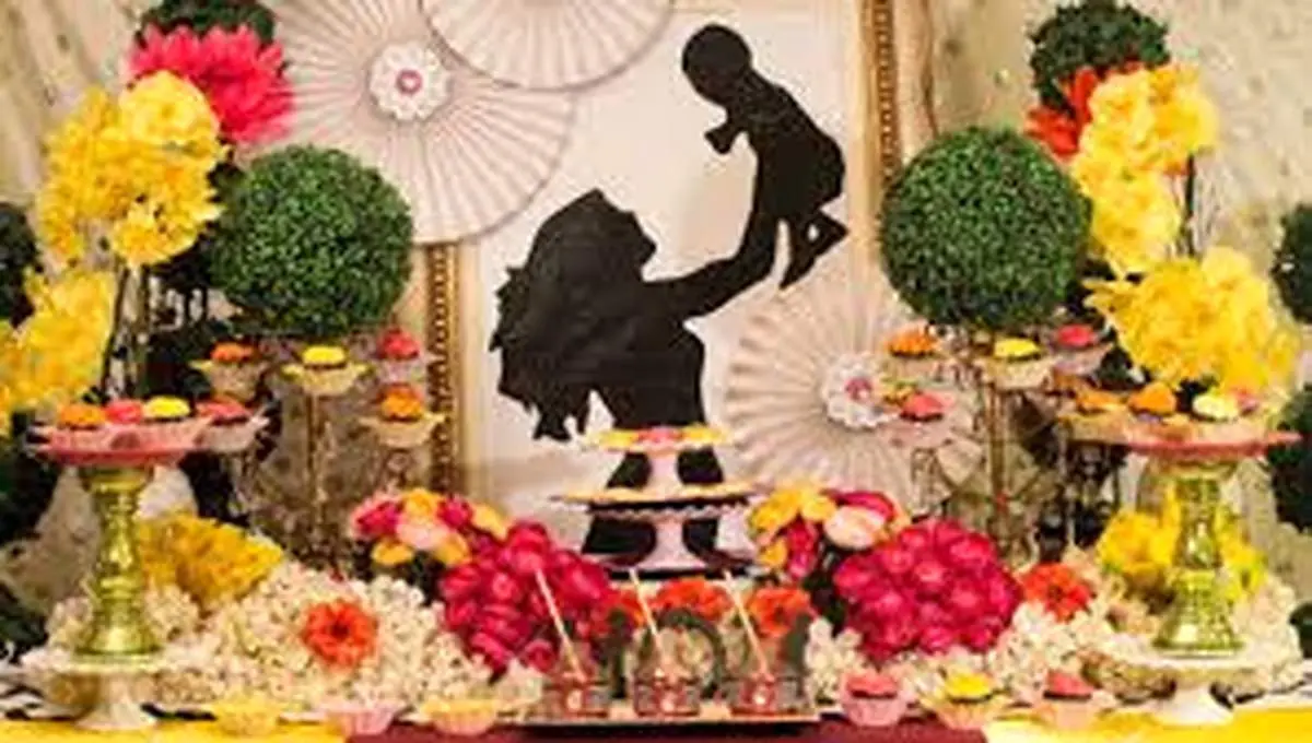 ایده های کمکی برای تزیین میز برای روز مادر
