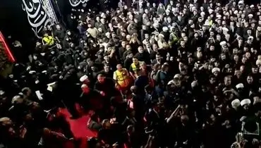 نجف در سوگ شهید امت؛ آغاز مراسم وداع با حضور پرشور مردم+تصاویر|فیلم