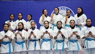 تیم‌های برتر مسابقات قهرمانی کشور کاتای بانوان مشخص شدند 