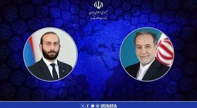 تبریک وزیر امور خارجه ایران به همتای ارمنی به مناسبت روز ملی ارمنستان