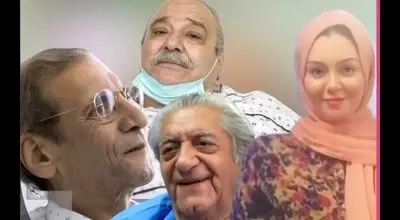 آخرین تصاویر ثبت‌شده از هنرمندان قبل از فوت از آزاده نامداری تا عزت الله انتظامی و رضا داوود نژاد/ویدیو 
