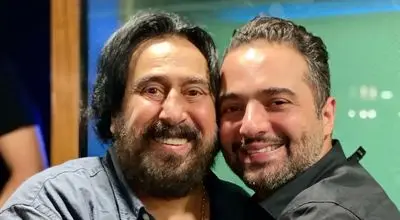 عکس یادگاری «ابی و شهرام شب پره» در جوانی؛ دهه 50