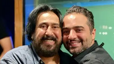 عکس یادگاری «ابی و شهرام شب پره» در جوانی؛ دهه 50