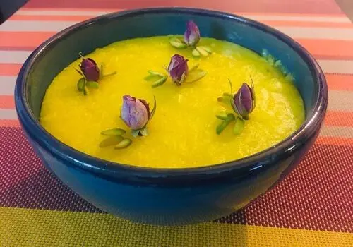 طرز تهیه شله زرد مجلسی ویژه ماه مبارک رمضان