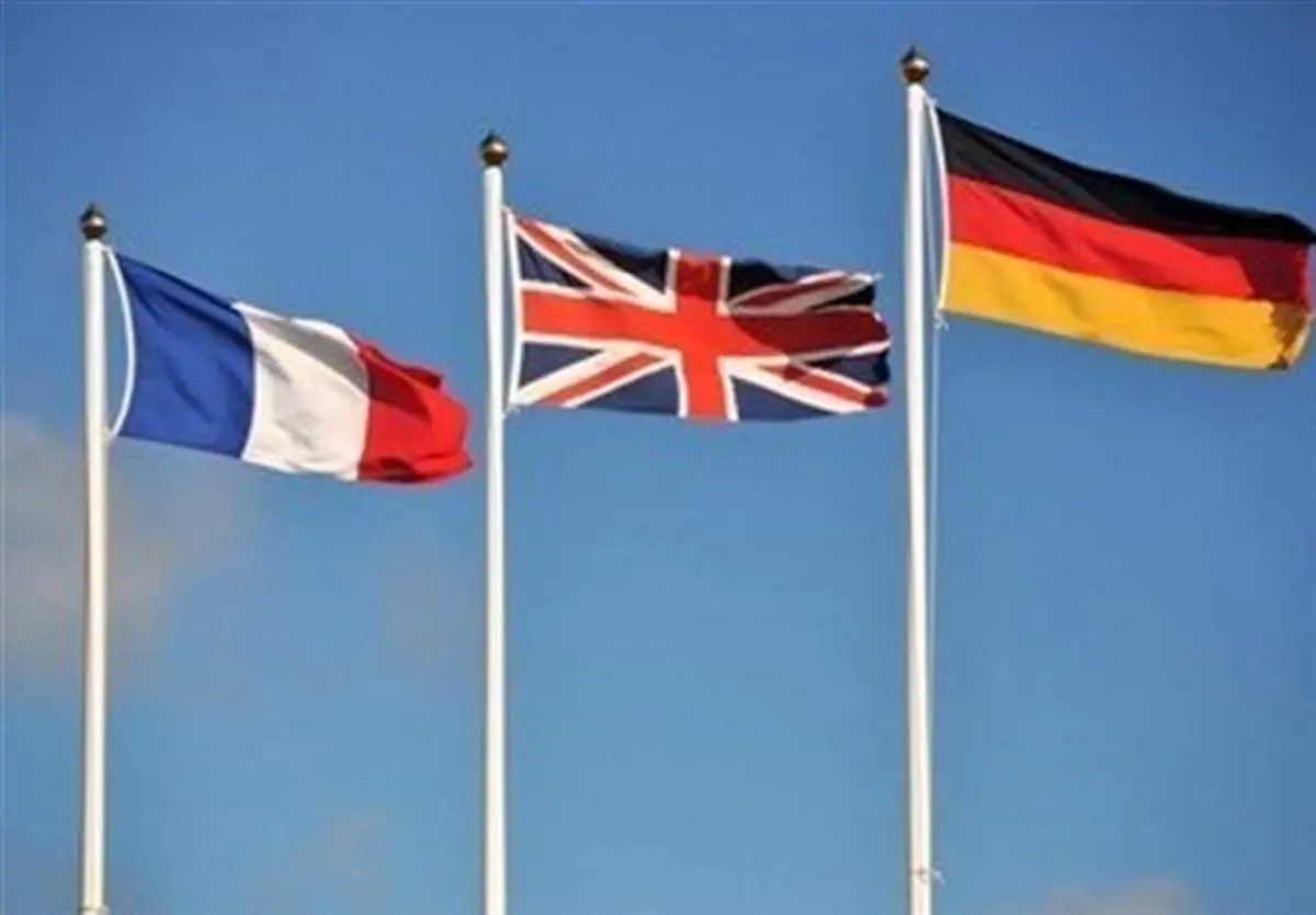 بیانیه تروئیکای اروپایی درباره وقایع و ناآرامی های اخیر در کشور