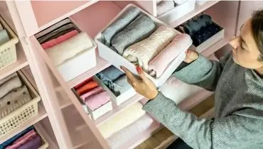 بهترین ترفندهای مرتب کردن کمدها برای خانه‌ تکانی عید