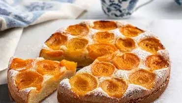 طرز تهیه کیک زردآلو با کرم مخصوص