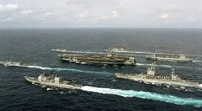 ناو جرالد فورد تغییر مسیر داد 