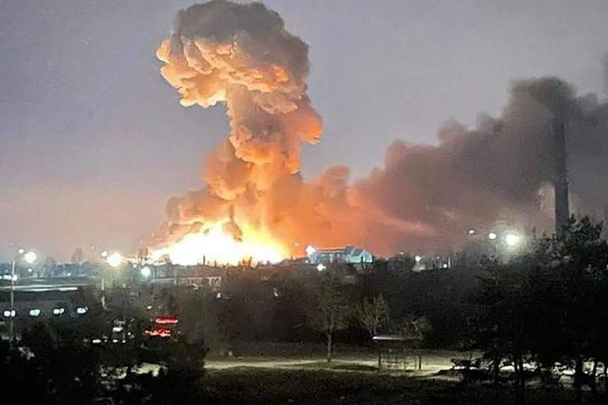 جزئیاتی از انفجار بزرگ در کرج