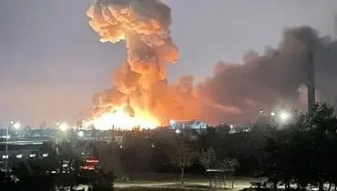 جزئیاتی از انفجار بزرگ در کرج