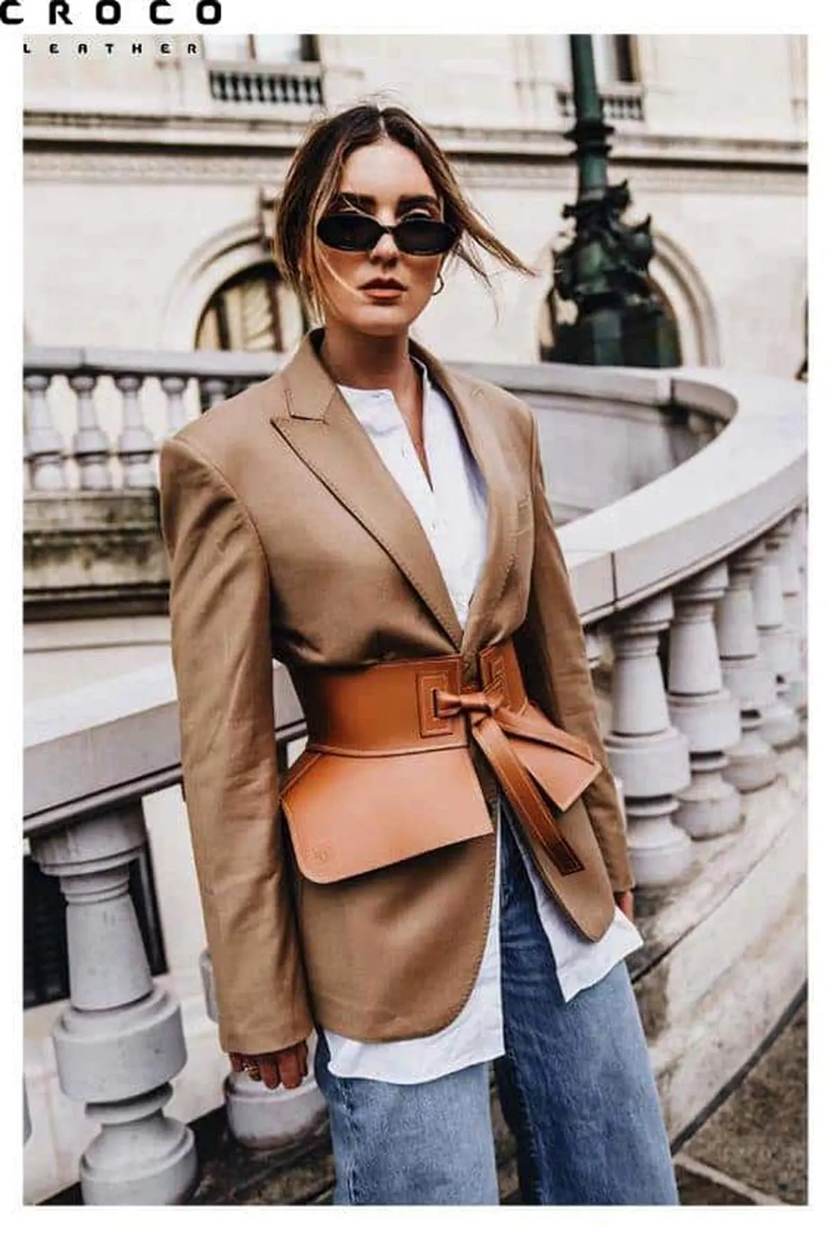 با انتخاب کمربند مناسب لاغرتر و قد بلندتر دیده شوید