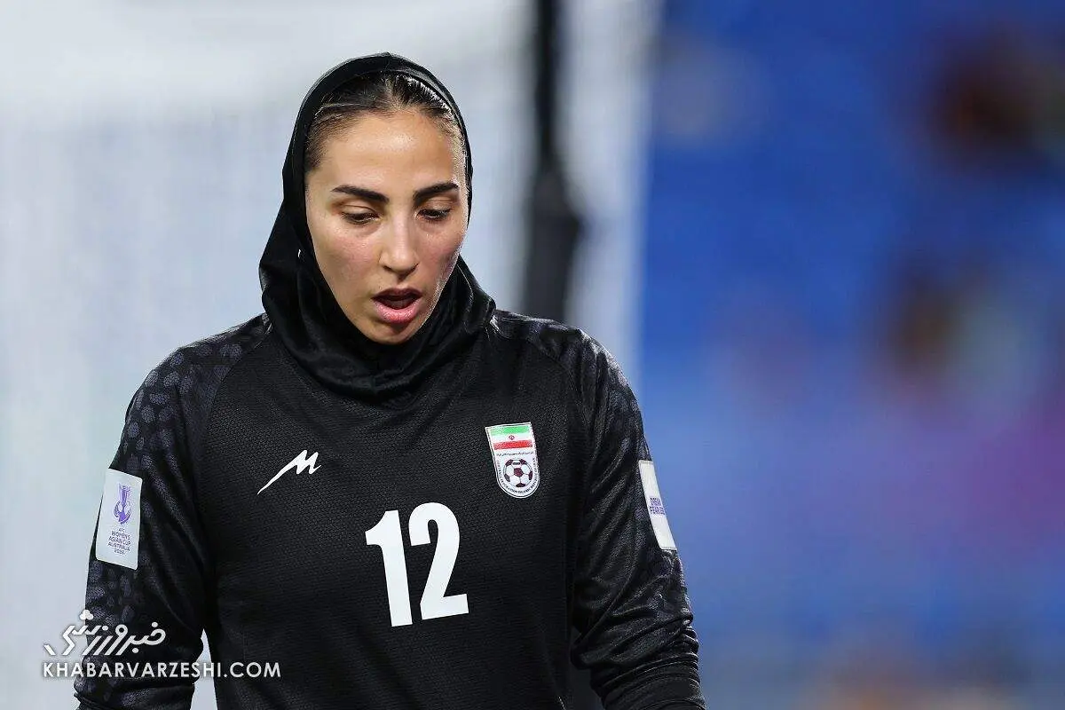 دروازه‌بان تیم ملی زنان: کشورم را از صمیم قلب دوست دارم 
