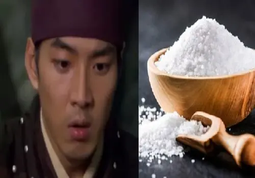 عکس حاشیه‌سازِ جومونگ پشت میز سوشی!