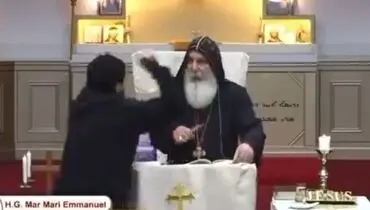 حمله با چاقو به کشیش کلیسای آشوری در سیدنی+ فیلم