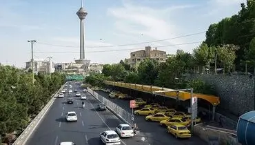 هوای تهران در وضعیت قابل قبول