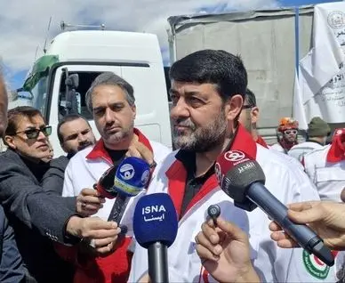 ۲۷ تریلی کمک های بشردوستانه از عراق به ایران رسید