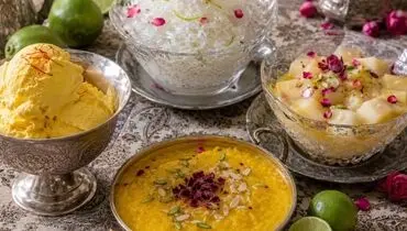 طرز تهیه  ۵  دسر خنک و شیرین تابستانی ایرانی
